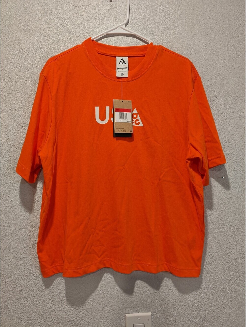 Nike ACG Women's United States Olympic Team Orange T-Shirt,